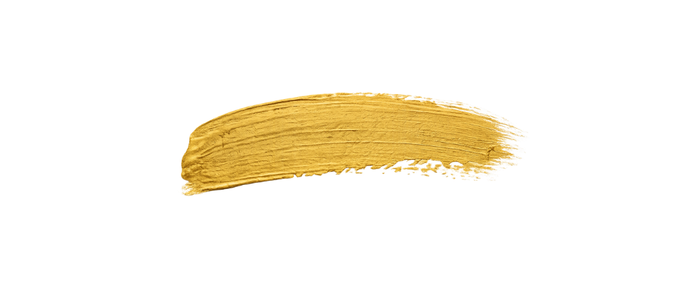 golden brush stroke